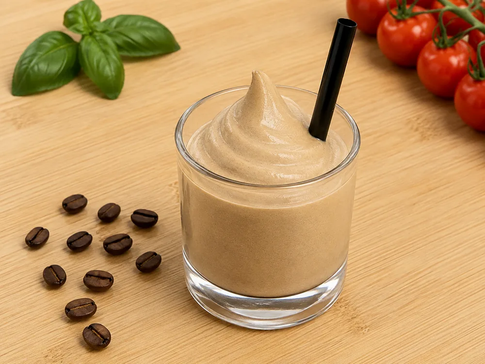 Crema di Caffè – eiskalte, cremig-gefrorene Kaffeecreme im Glas