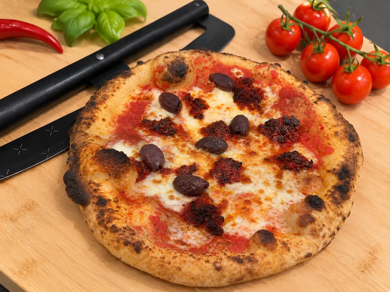 Neapolitanische Pizza di Angelo aus dem Steinofen – Pizza-Catering Pizza di Angelo